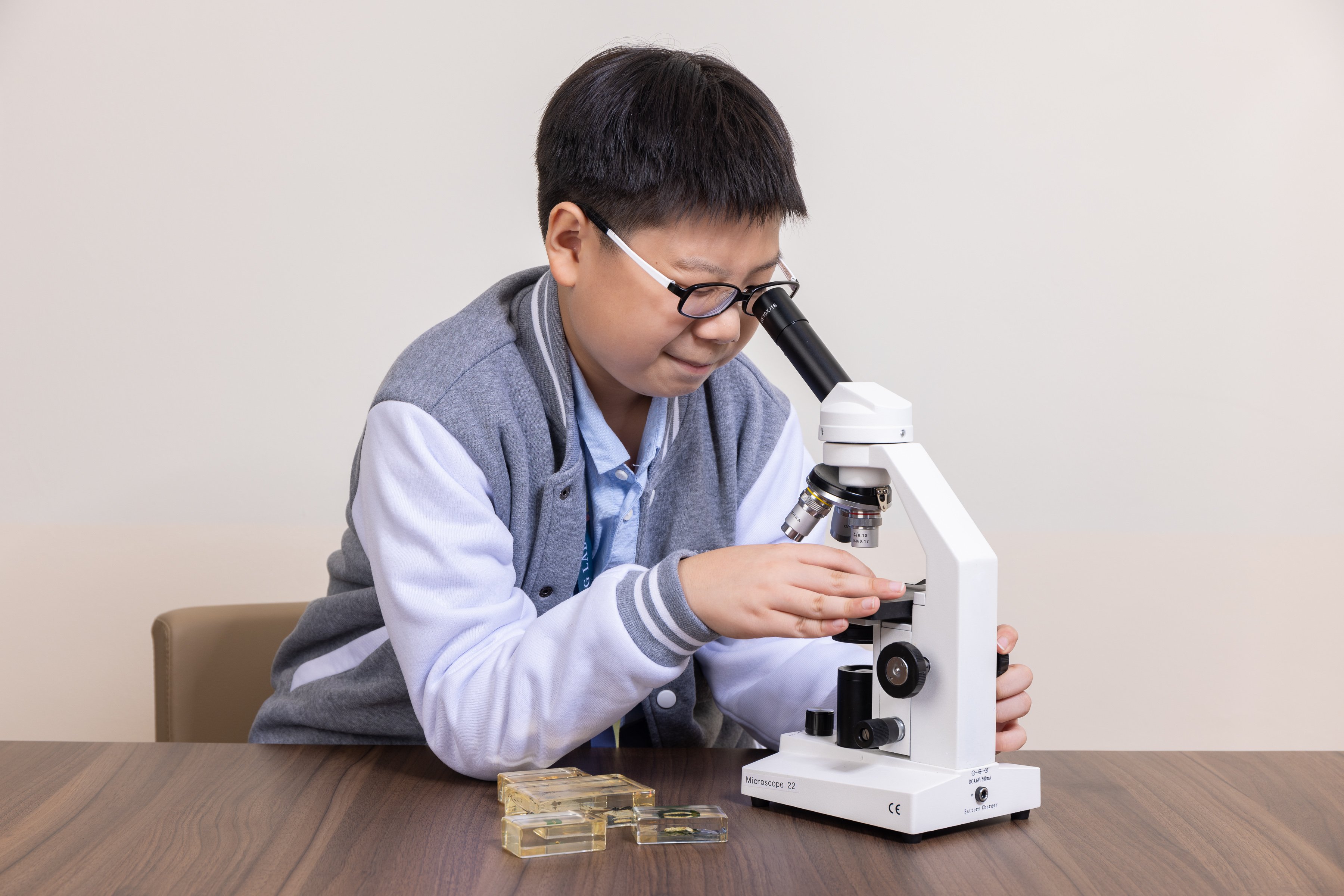 Secondary School student at The Learning Lab engaging in hands-on activities