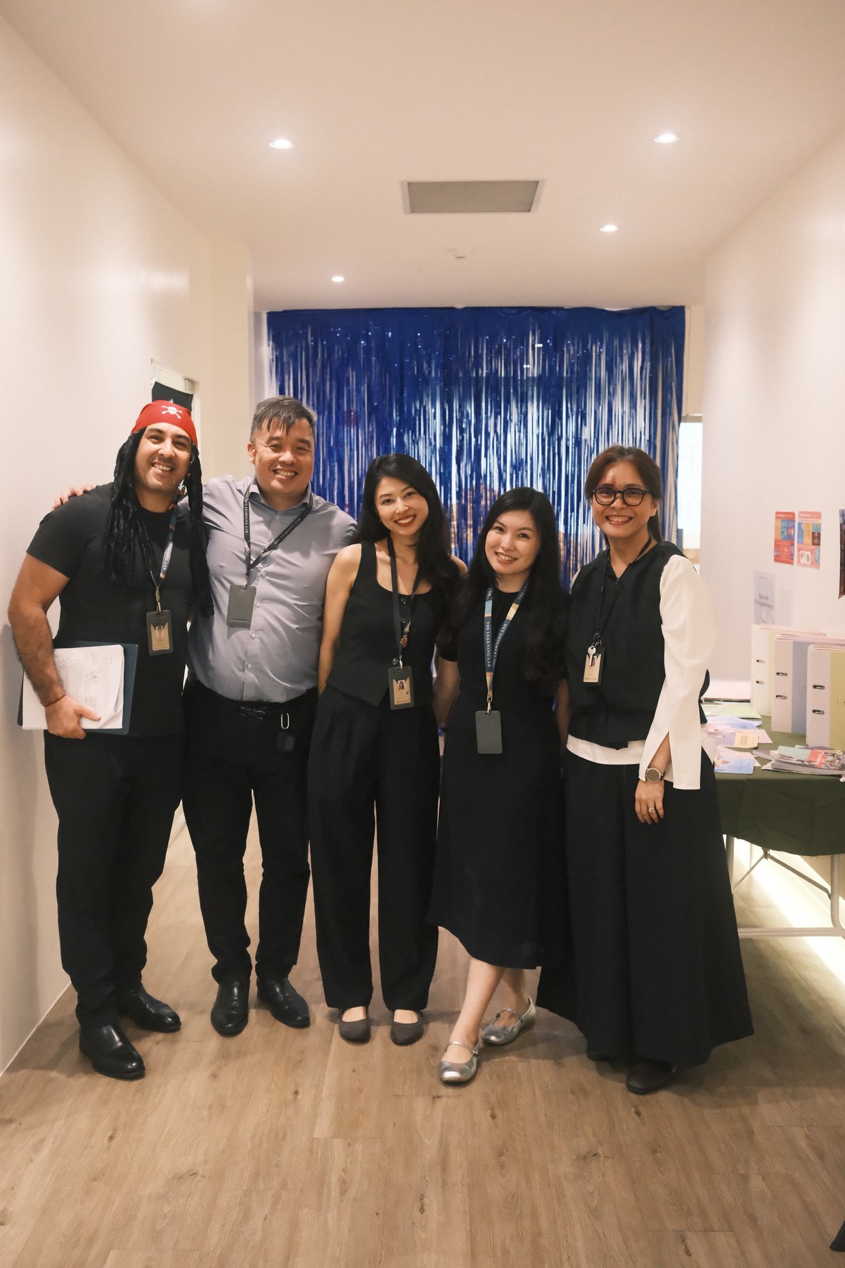 Staff of The Learning Lab who helped with Escape Room event in June 2025