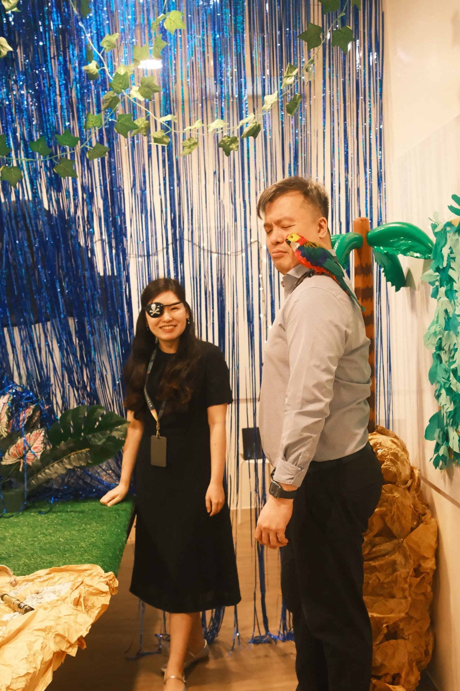 Staff of The Learning Lab having fun at the Escape Room event in June 2025