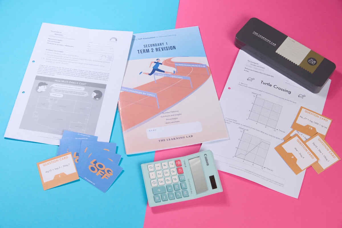 Maths worksheet at The Learning Lab that uses unique question frameworks to make learning maths enjoyable